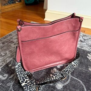 Elegant Pink Shoulder Bag